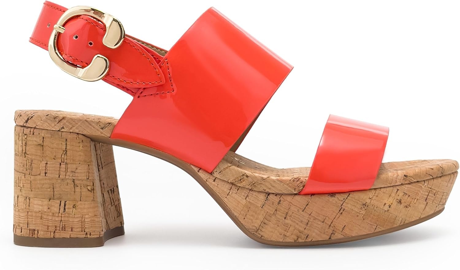 Aerosoles Women’s Camera Platform Sandal(Orange)