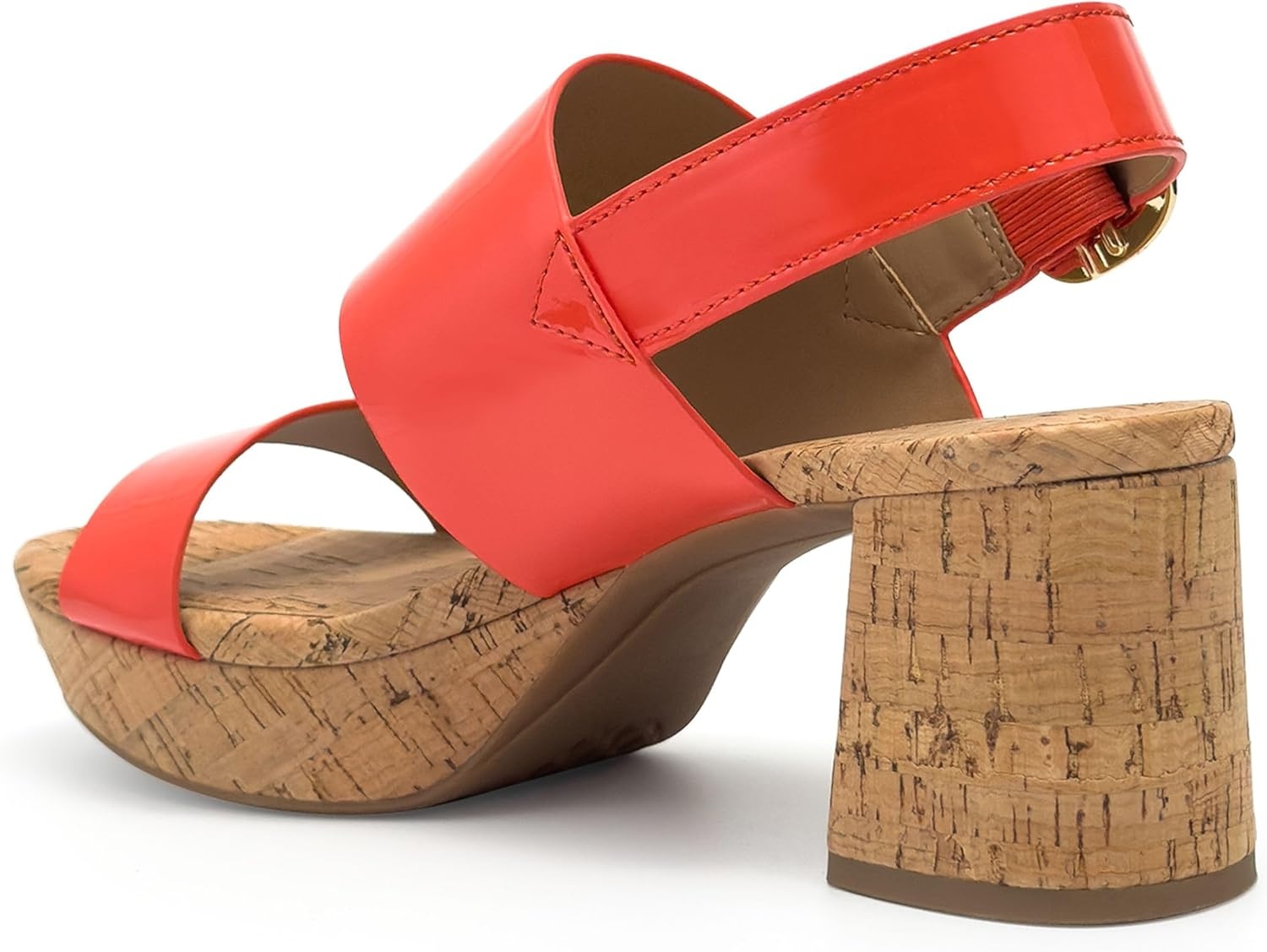 Aerosoles Women’s Camera Platform Sandal(Orange)