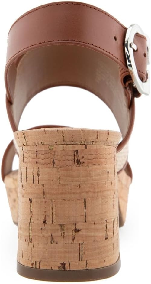 Aerosoles Women’s Camera Platform Sandal(Sand Raffia)
