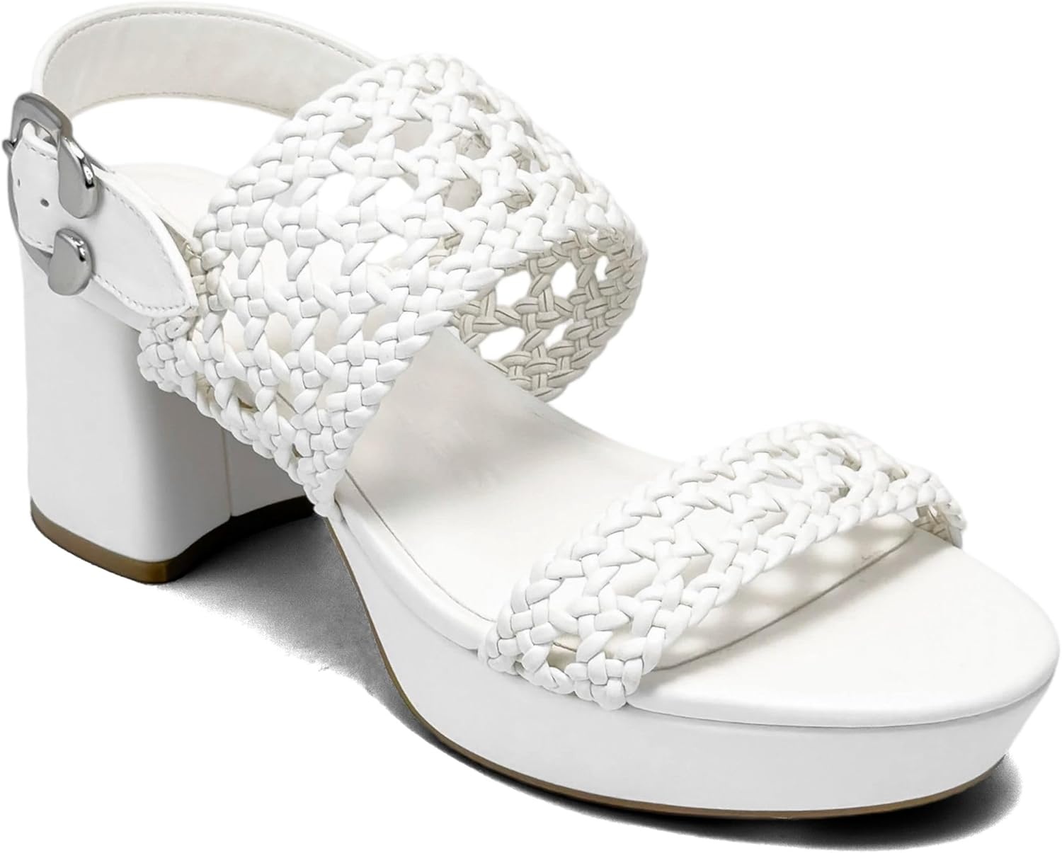 Aerosoles Women’s Camera Platform Sandal(White)