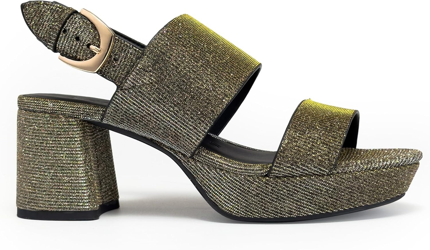 Aerosoles Women’s Camilia Platform Sandal(Gold Stretch Lame)