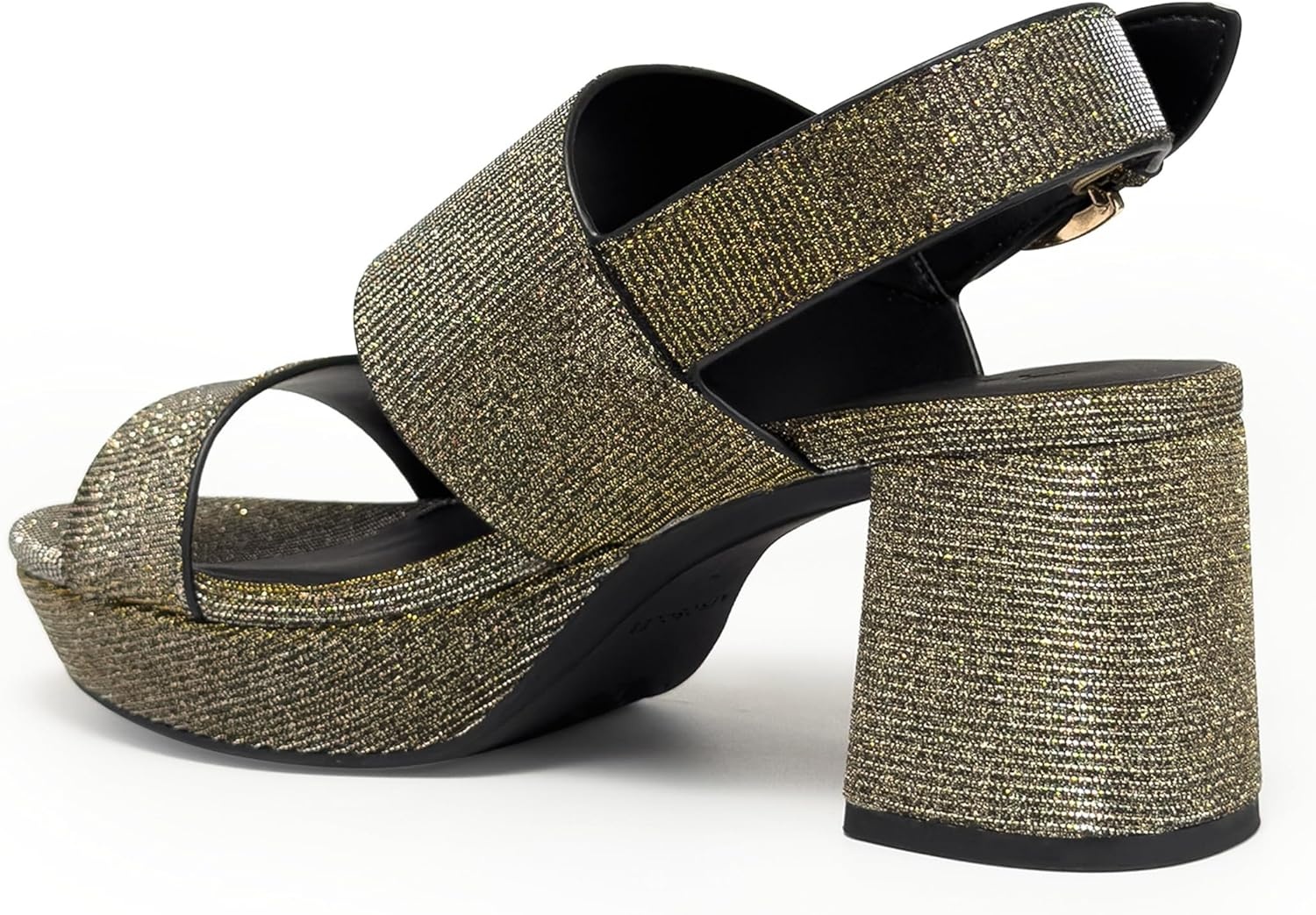 Aerosoles Women’s Camilia Platform Sandal(Gold Stretch Lame)