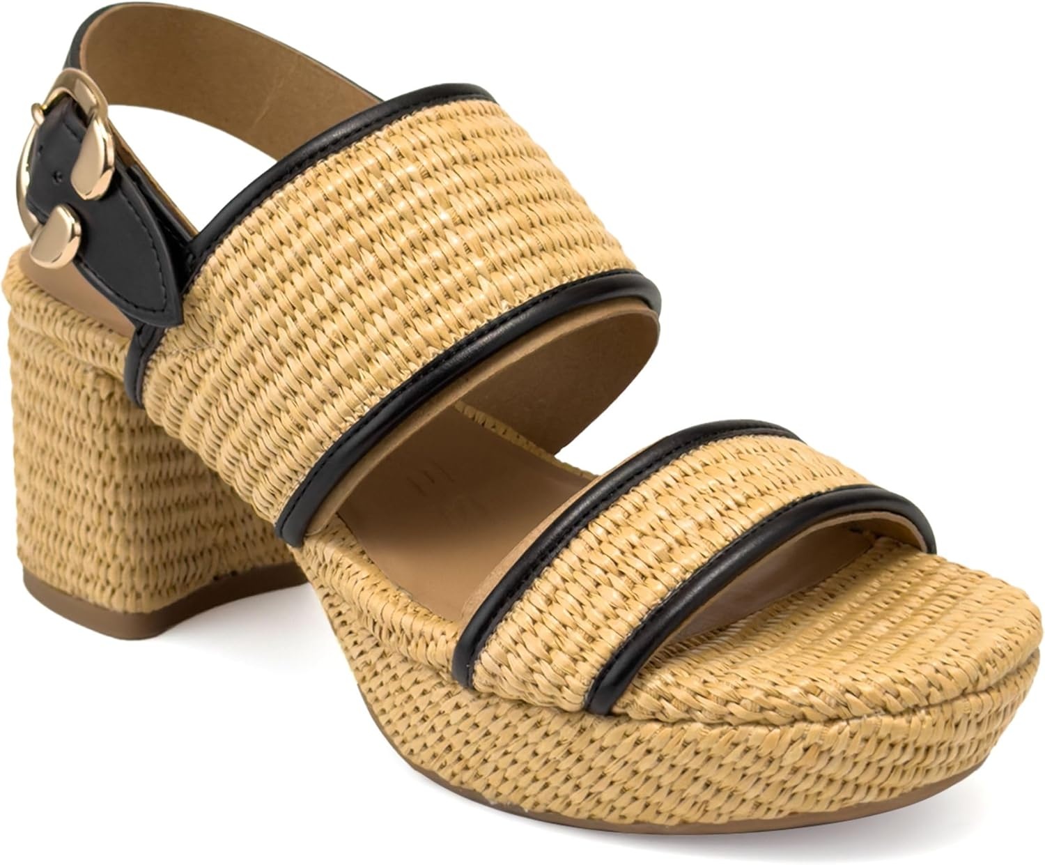 Aerosoles Women’s Camera Platform Sandal(Natural)