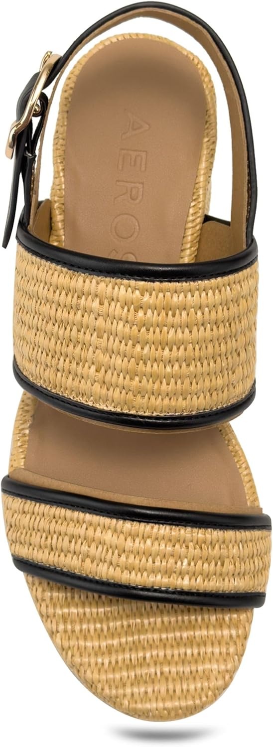 Aerosoles Women’s Camera Platform Sandal(Natural)