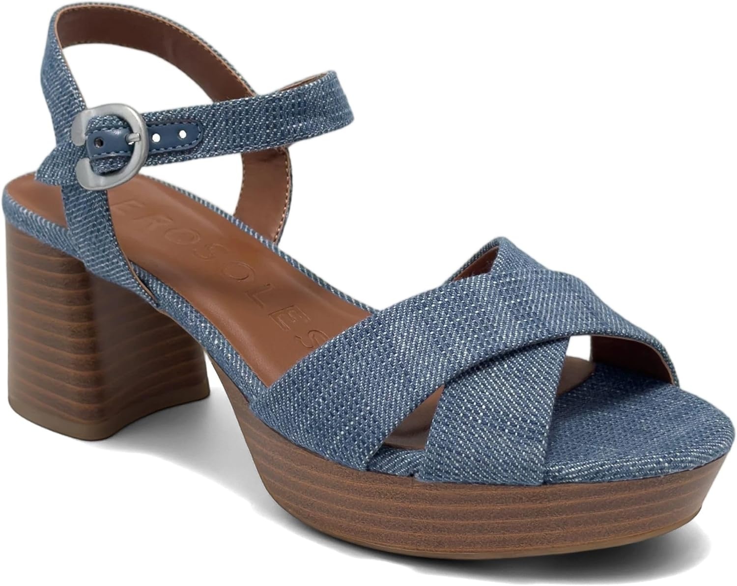 Aerosoles womens Charlye(Blue Denim)