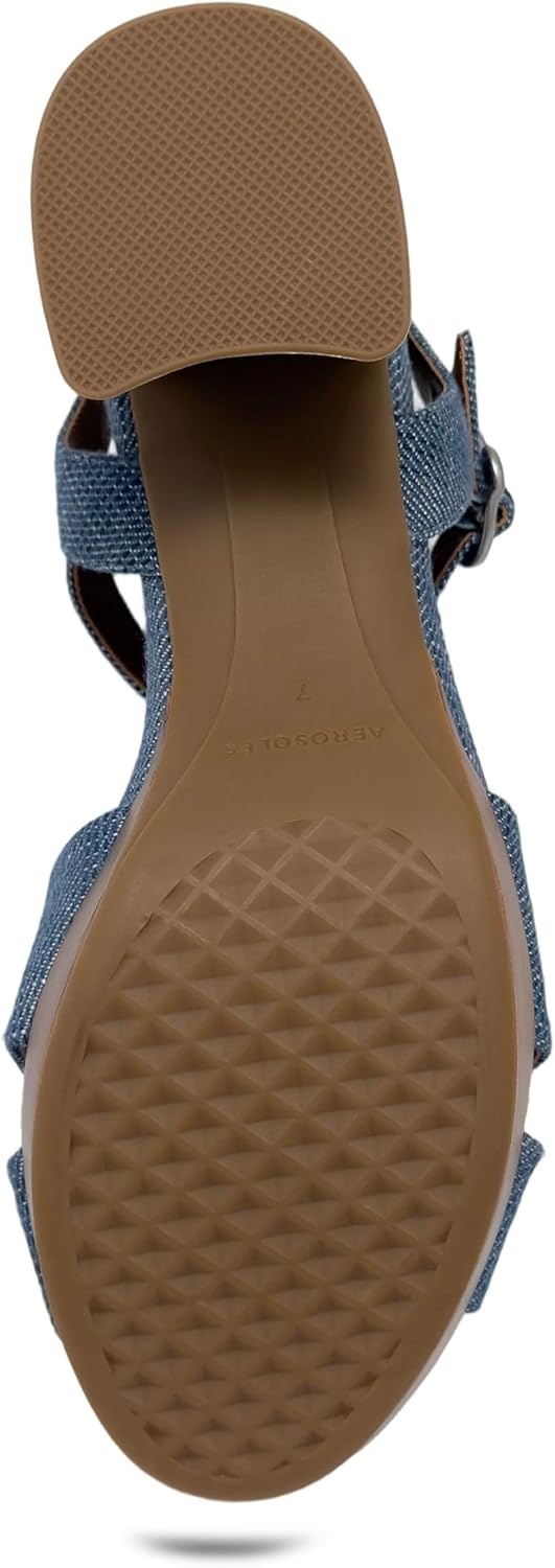 Aerosoles womens Charlye(Blue Denim)