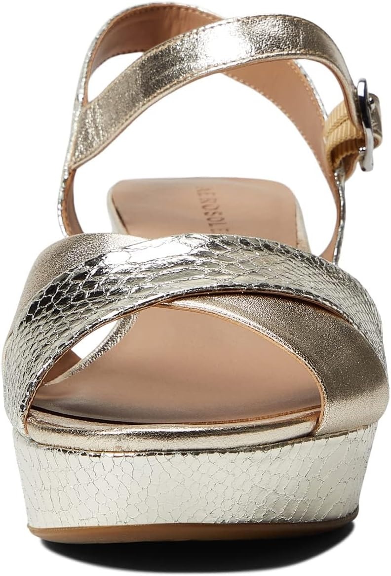 Aerosoles Women’s Cosmos Heeled Sandals(Gold)