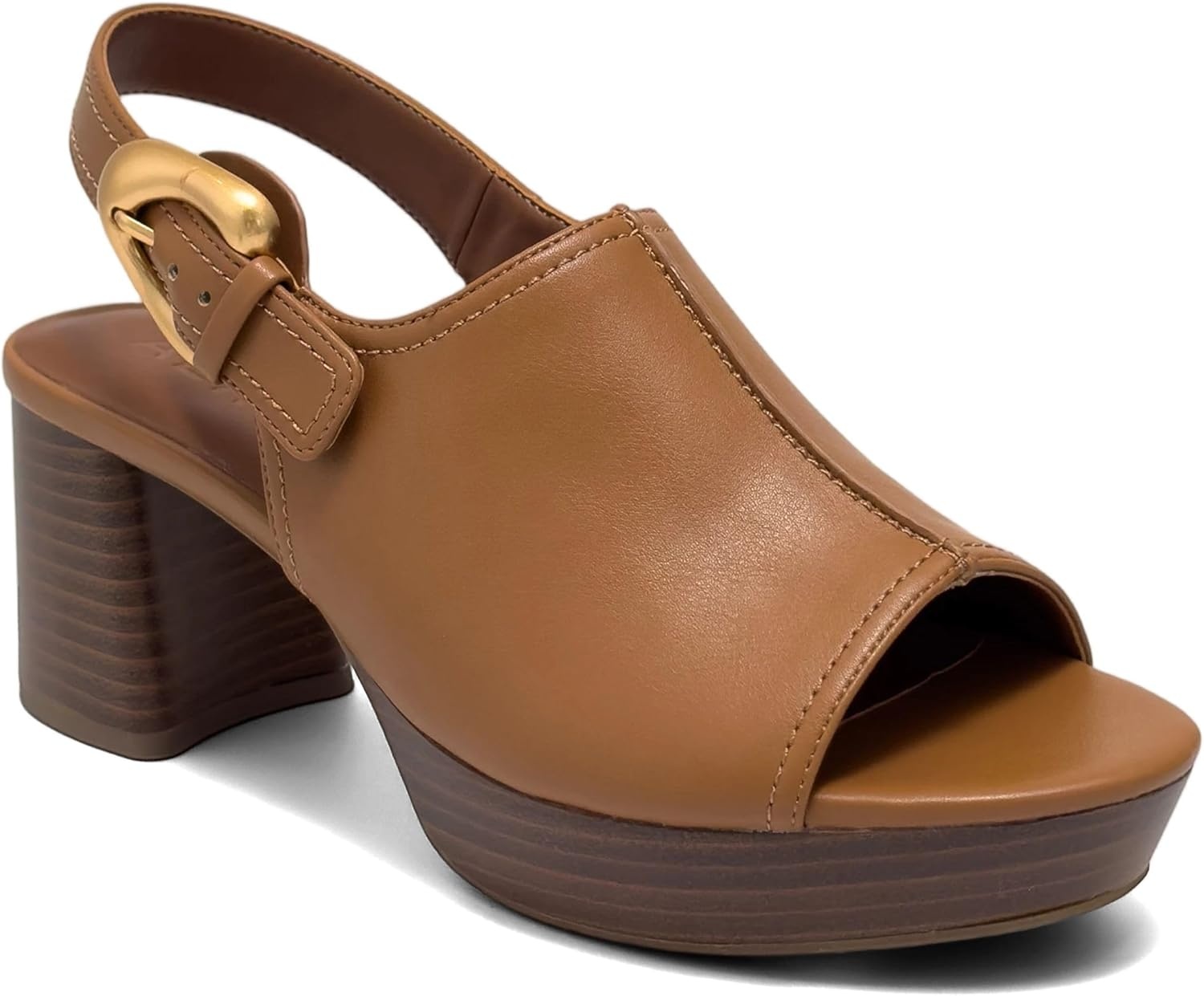 Aerosoles womens Chancey(Tan Faux Soft Leather)