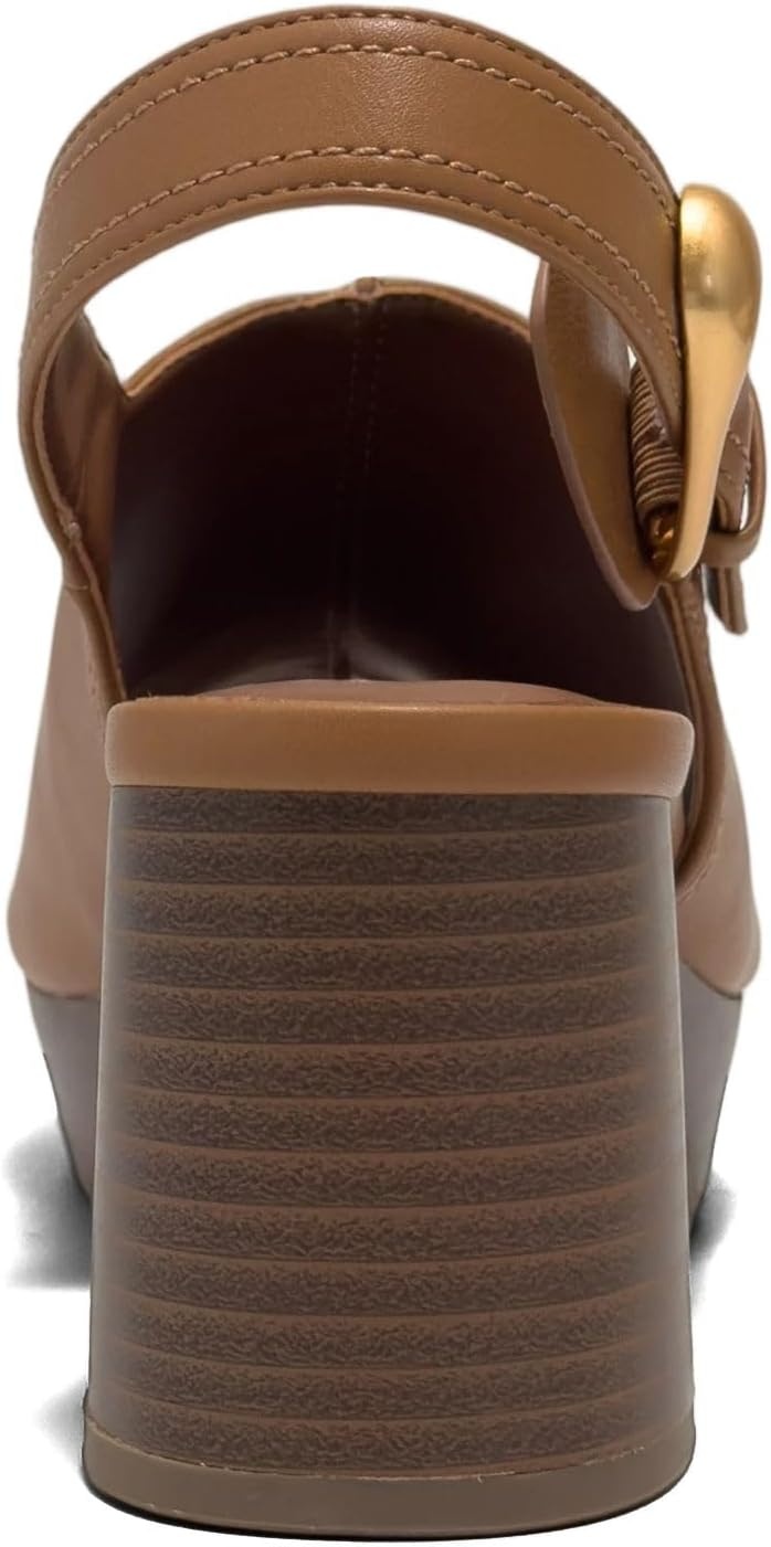 Aerosoles womens Chancey(Tan Faux Soft Leather)