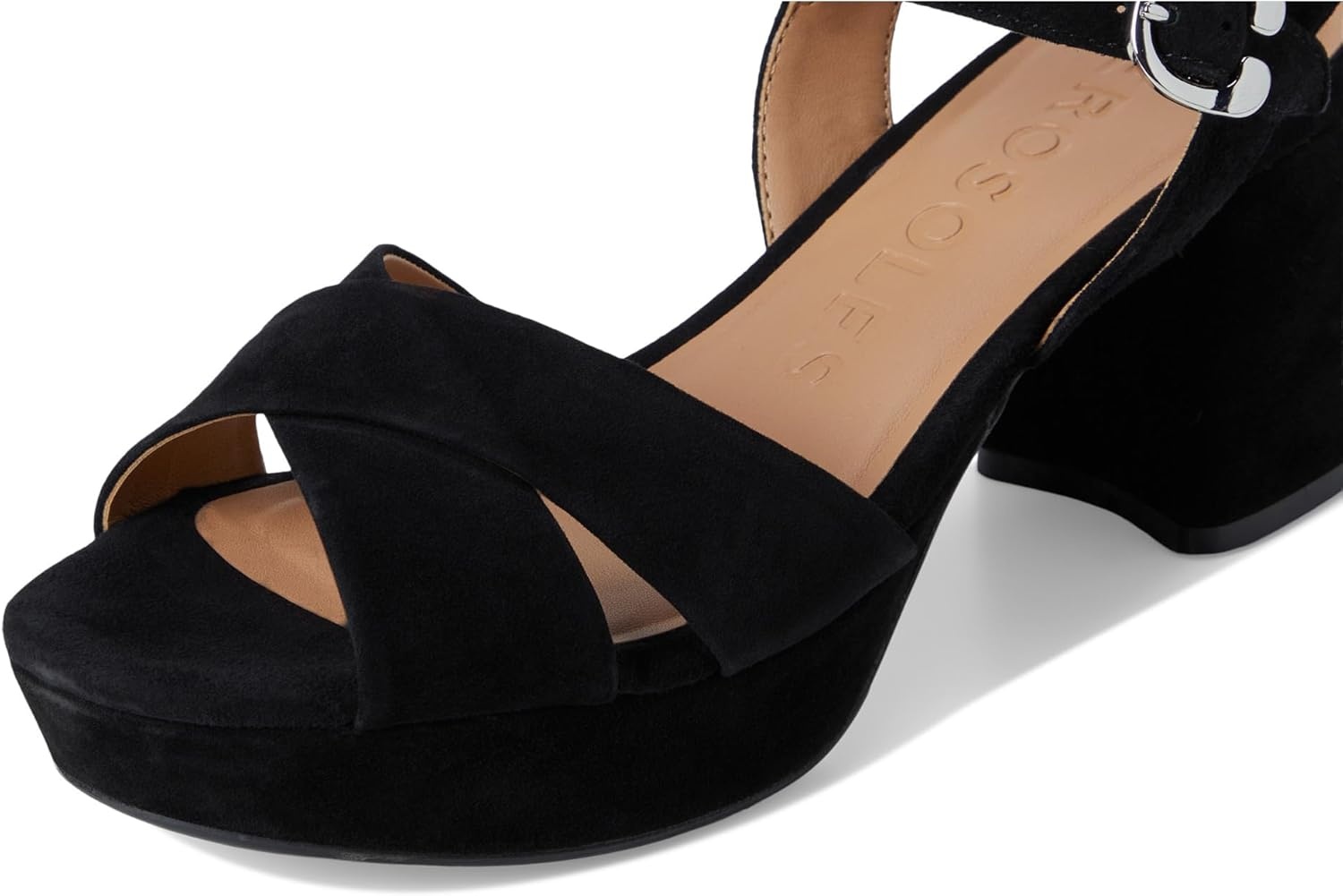 Aerosoles Women’s Cosmos Heeled Sandals(Black)