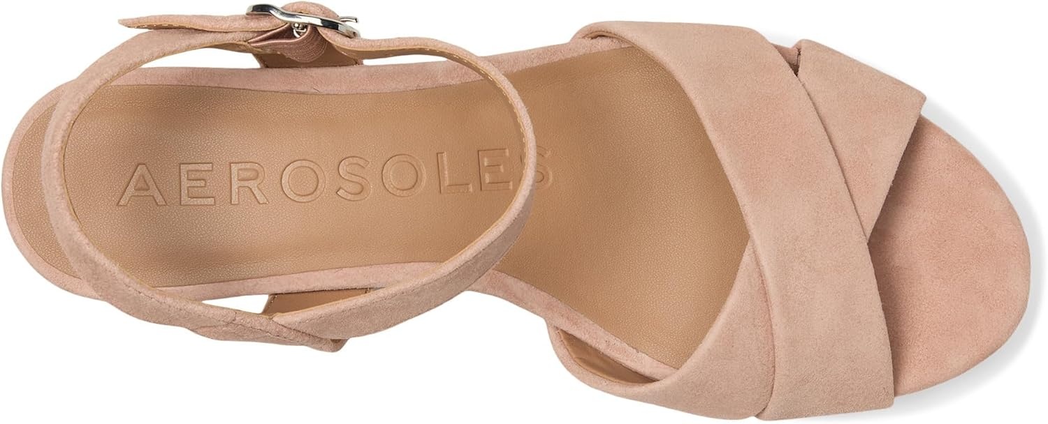 Aerosoles Women’s Cosmos Heeled Sandals(Pink)
