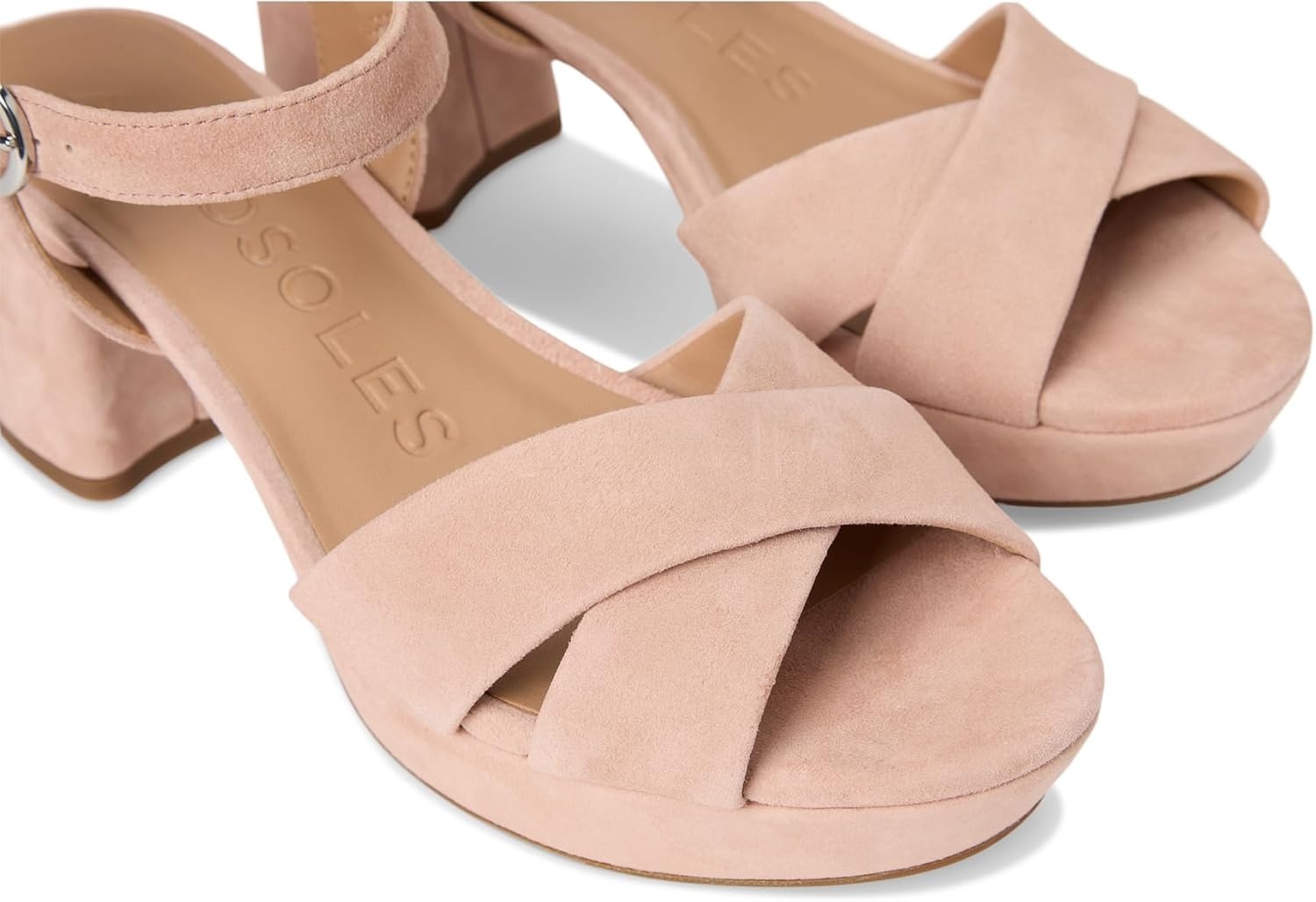 Aerosoles Women’s Cosmos Heeled Sandals(Pink)