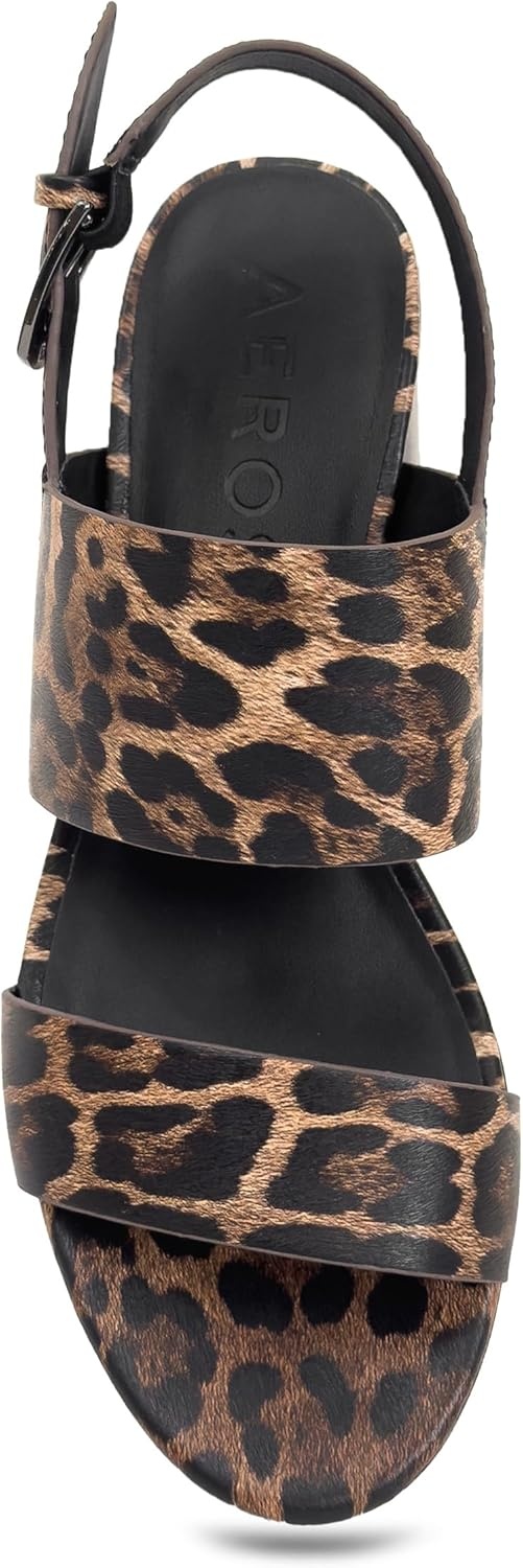 Aerosoles Women’s Camilia Platform Sandal(Tobacco Multi)