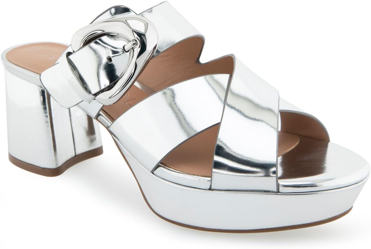 Aerosoles Women’s Collin(Silver Mirror Metallic Pu)
