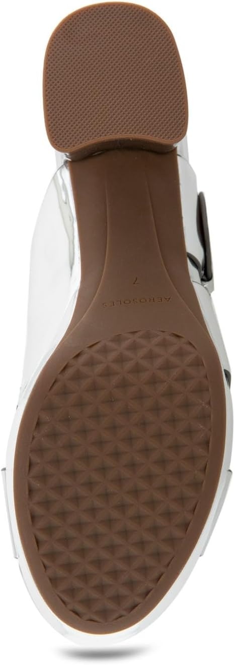 Aerosoles Women’s Collin(Silver Mirror Metallic Pu)