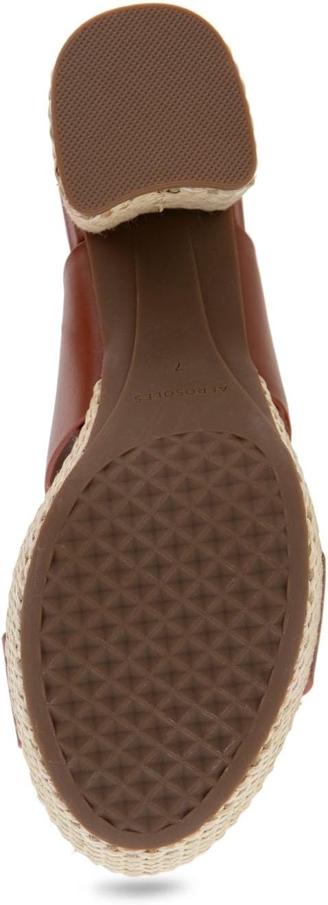 Aerosoles Women’s Camera Platform Sandal(Ginger Bread Combo)