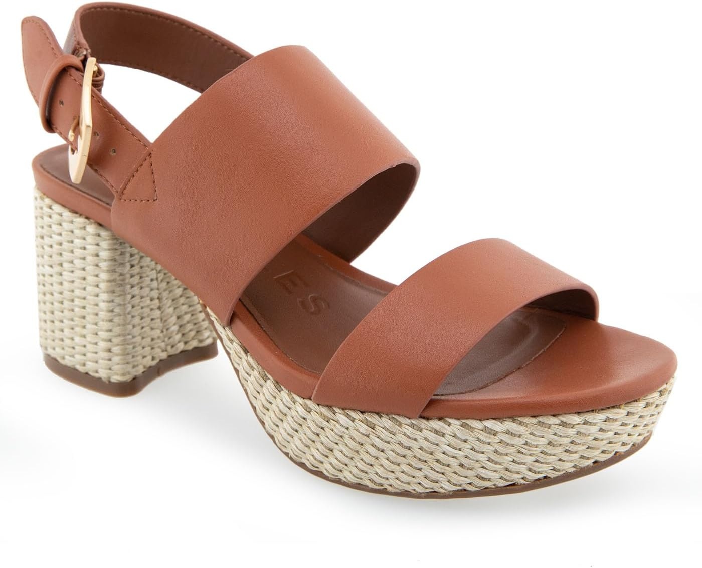 Aerosoles Women’s Camilia Platform Sandal(Ginger Bread Combo)