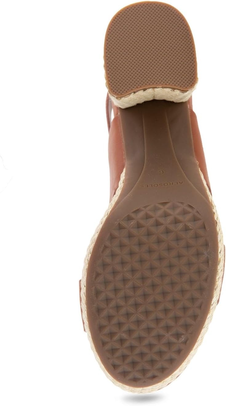 Aerosoles Women’s Camilia Platform Sandal(Ginger Bread Combo)