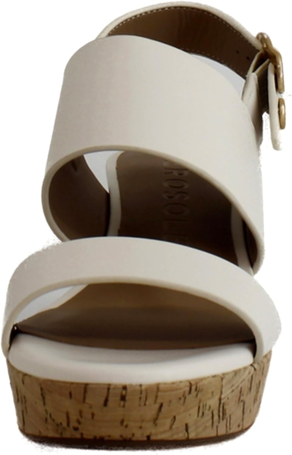Aerosoles Women’s Camera Platform Sandal(Eggnog Multi)