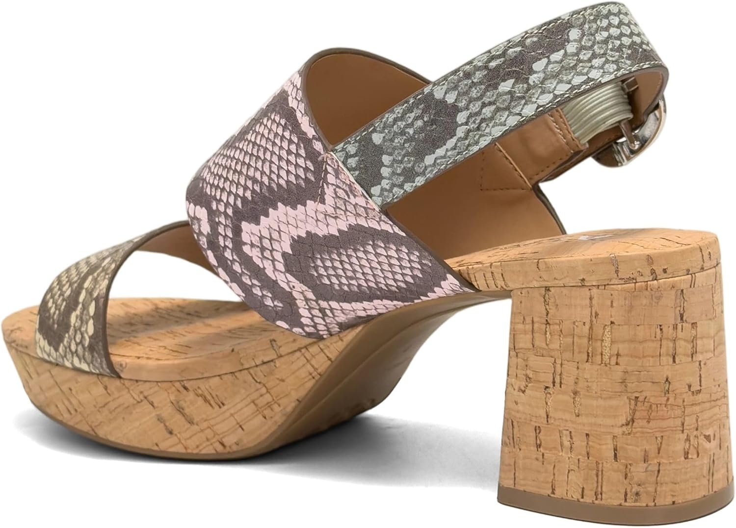 Aerosoles Women’s Camera Platform Sandal(Snake Print)