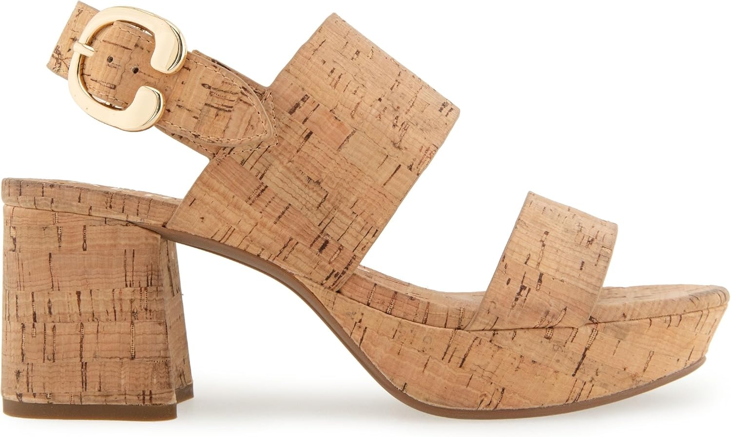 Aerosoles Women’s Camera Platform Sandal(Natural Cork)