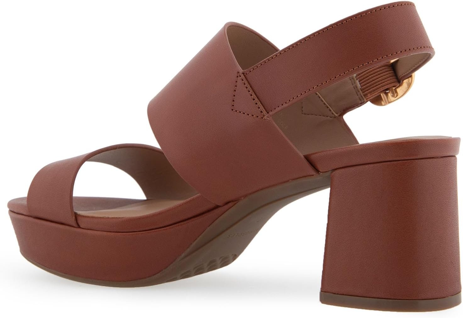 Aerosoles Women’s Camera Platform Sandal(Clay Leather)