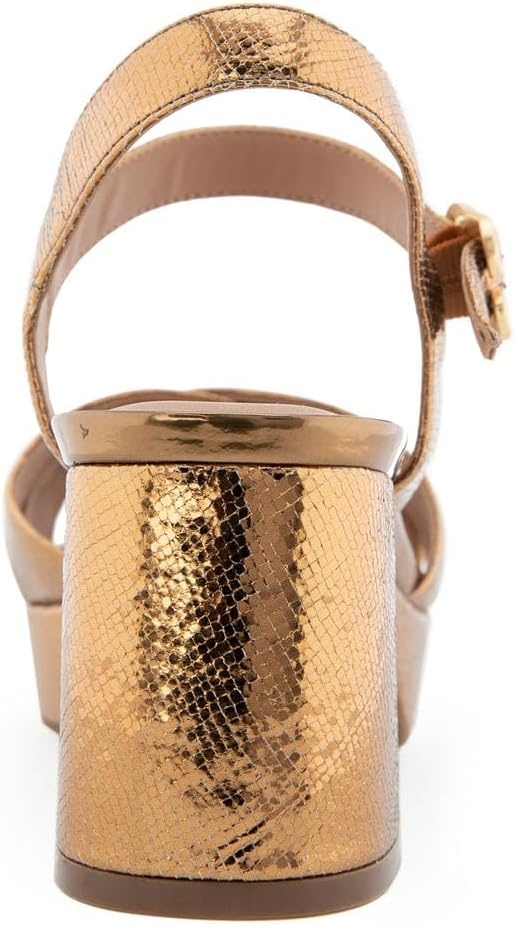 Aerosoles Women’s Cosmos Heeled Sandals(Light Bronze Leather)