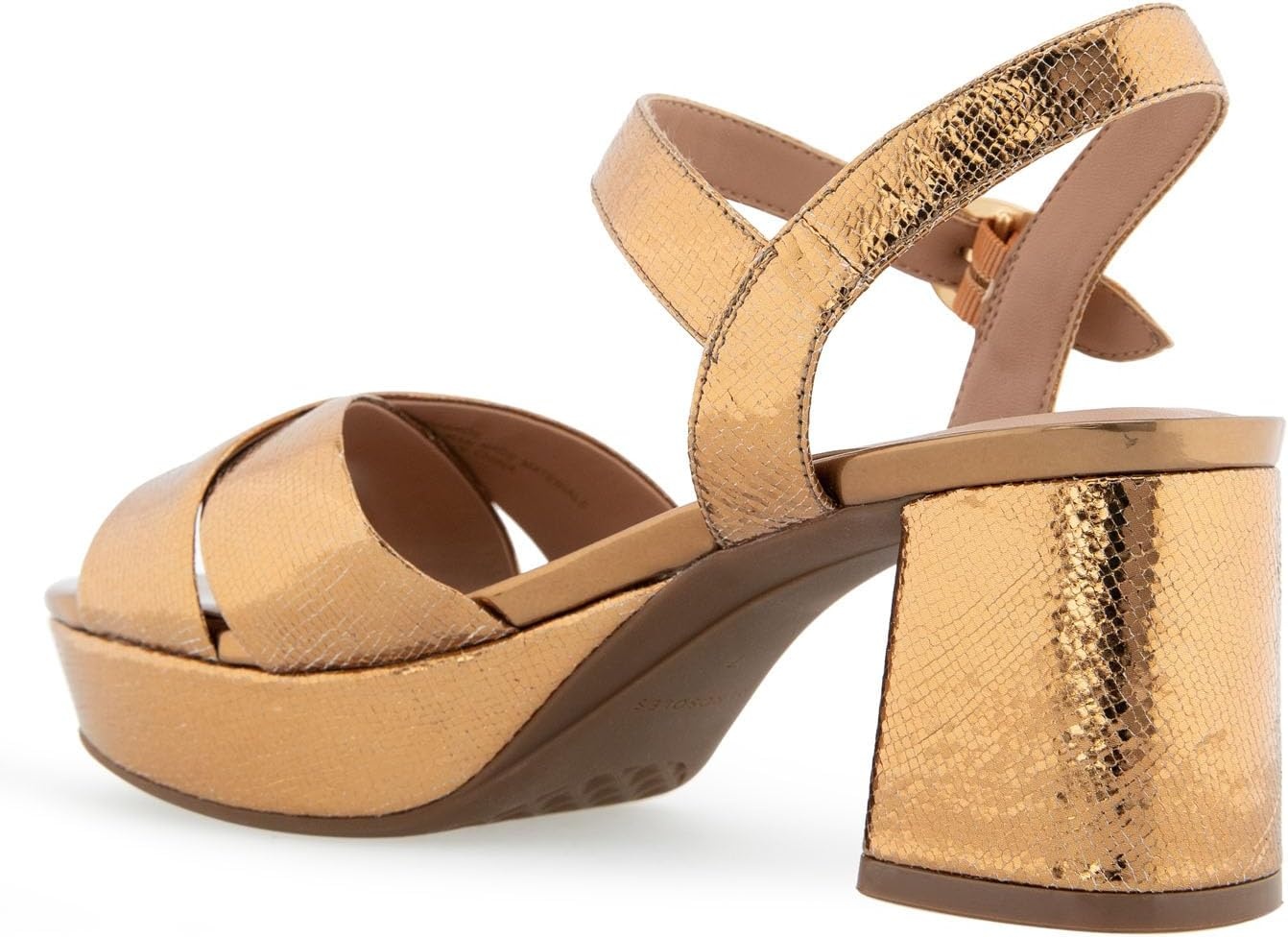 Aerosoles Women’s Cosmos Heeled Sandals(Light Bronze Leather)