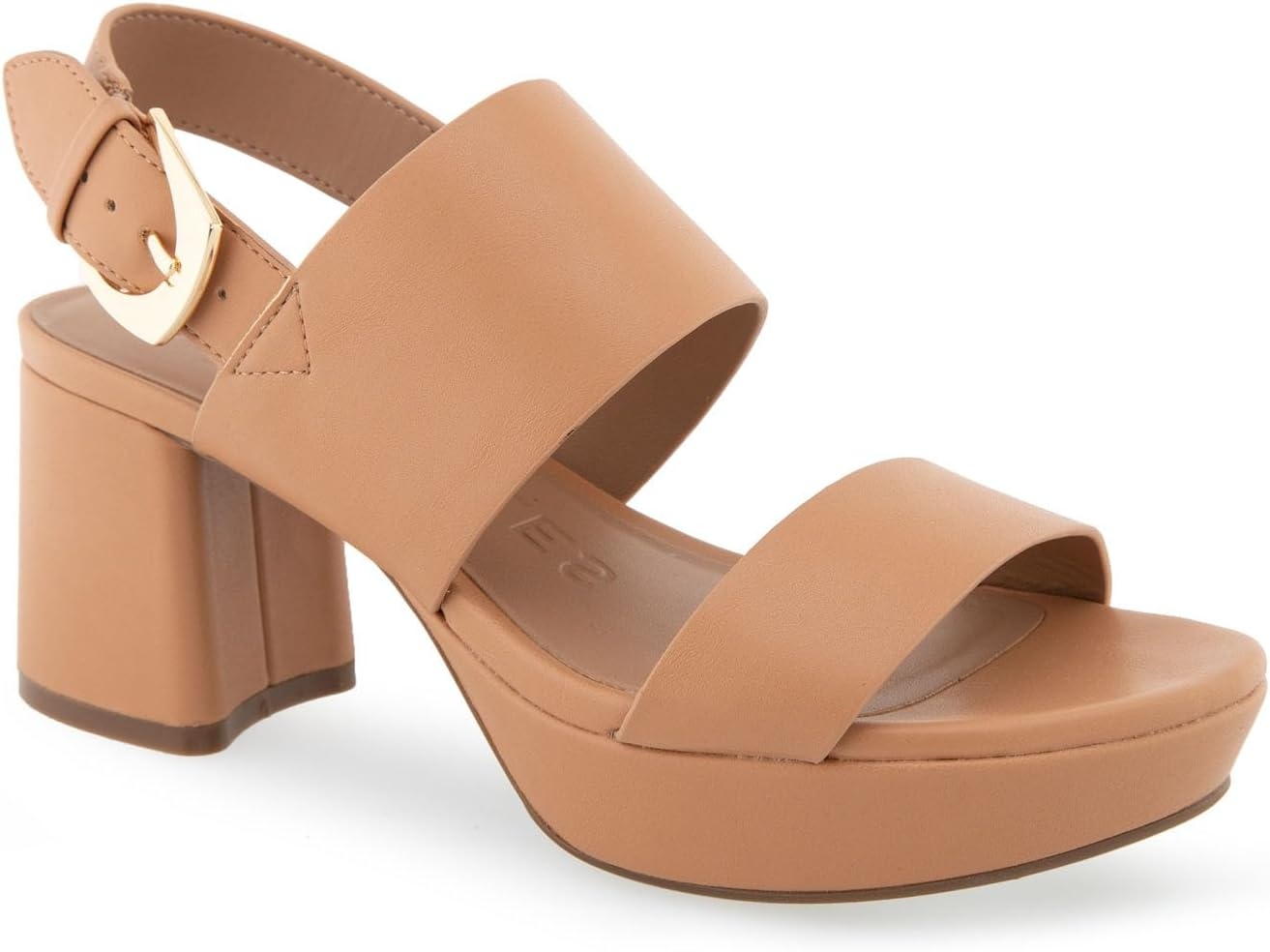 Aerosoles Women’s Camilia Platform Sandal(Natural)