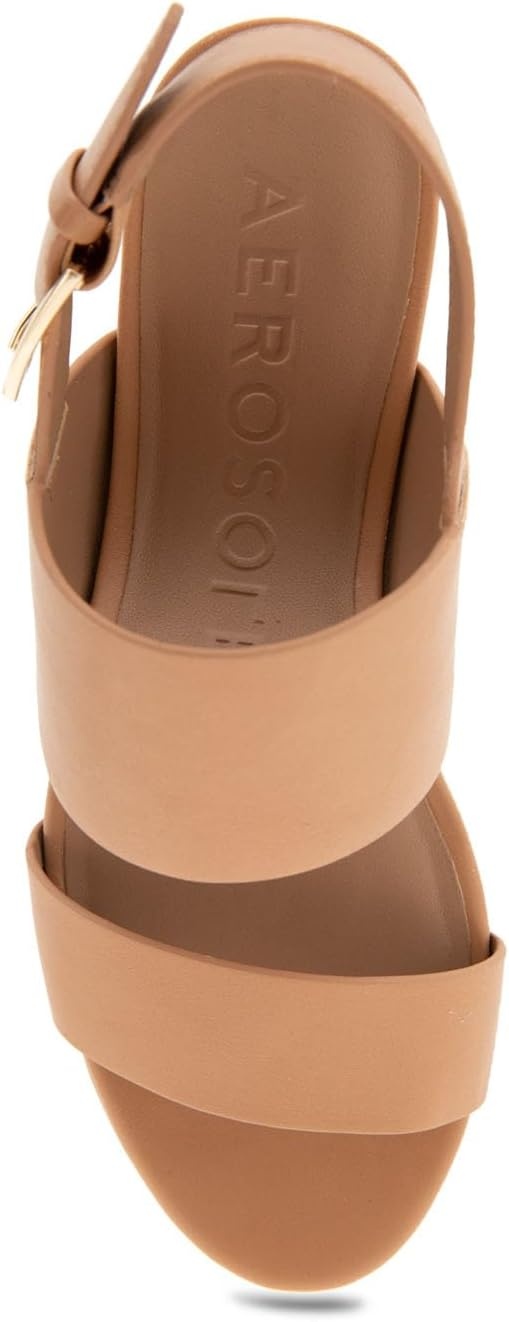 Aerosoles Women’s Camilia Platform Sandal(Natural)