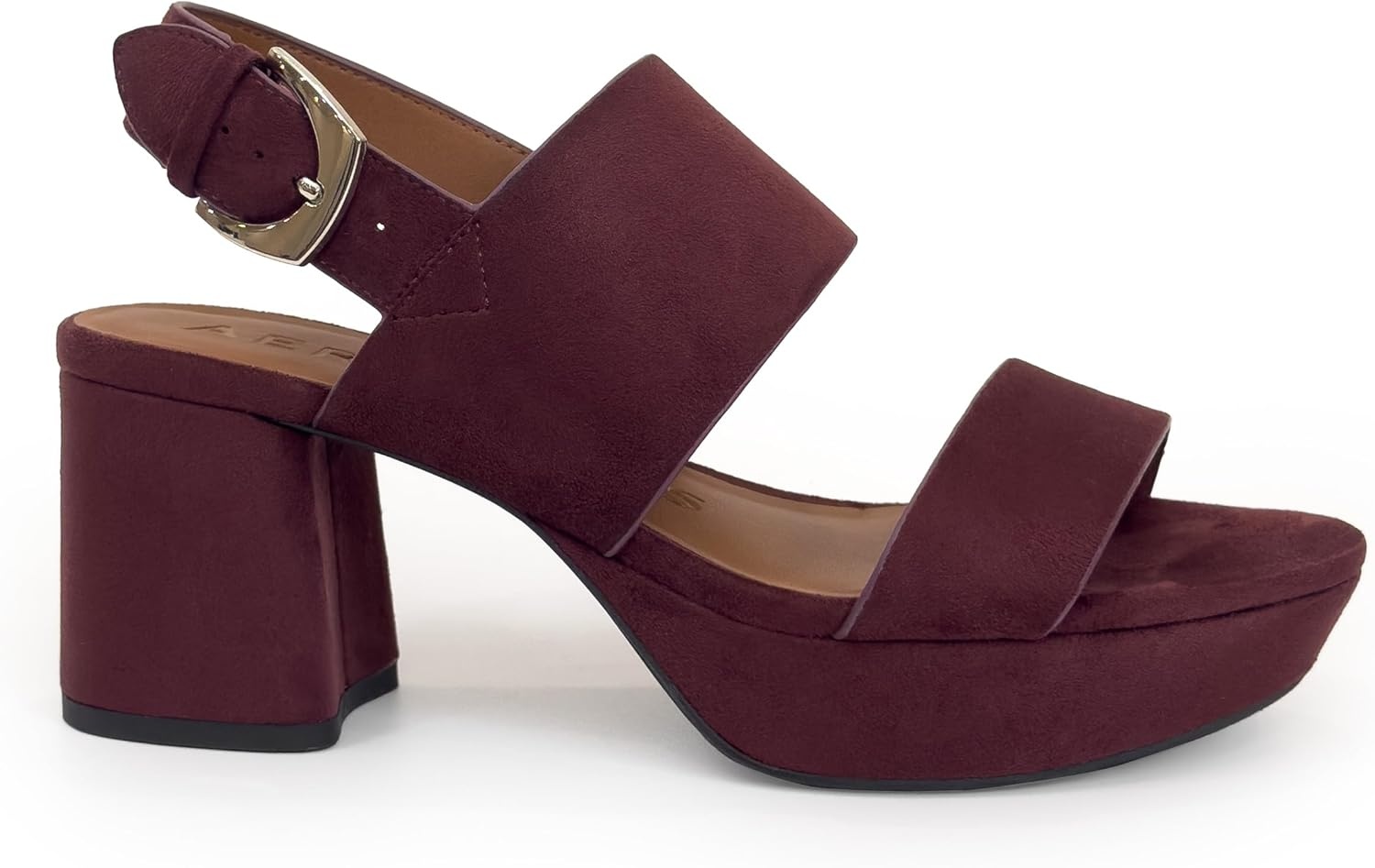 Aerosoles Women’s Camilia Platform Sandal(Fig Faux Suede)