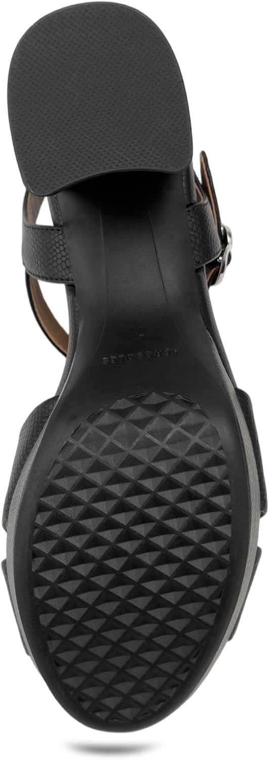 Aerosoles womens Charlye(Black Lizard)