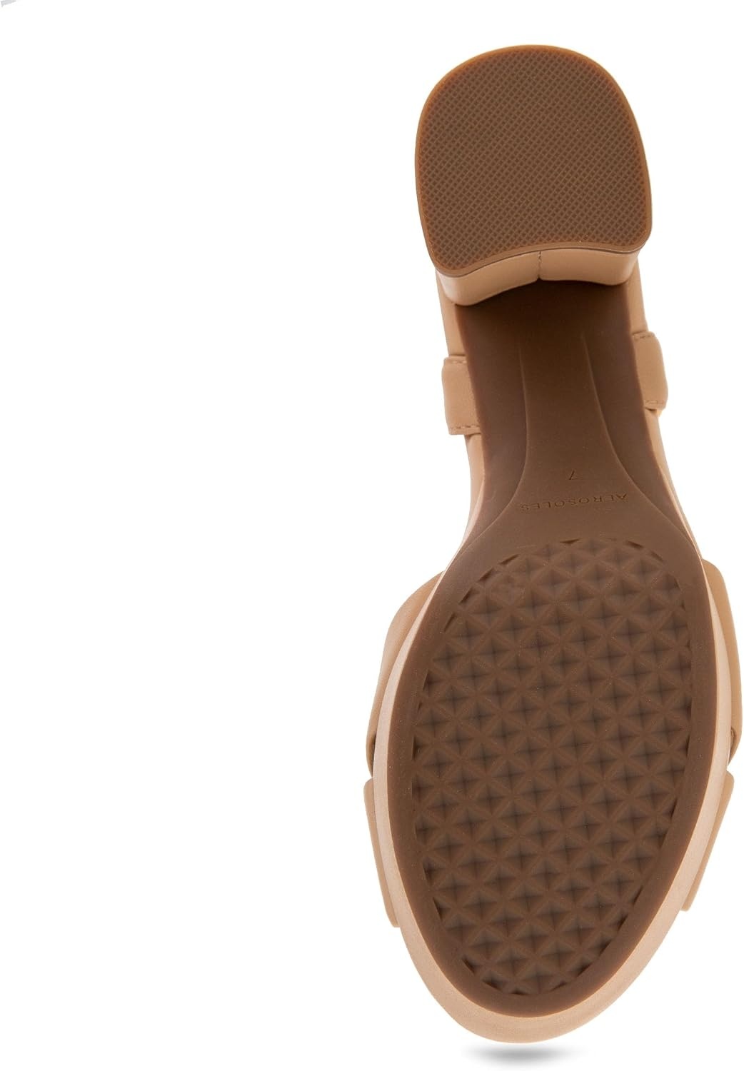 Aerosoles Women’s Cosmos Heeled Sandals(Beige Beige Leather)