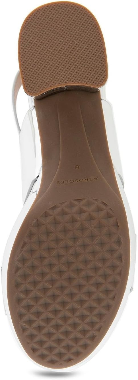 Aerosoles Women’s Camilia Platform Sandal(Silver Metallic)