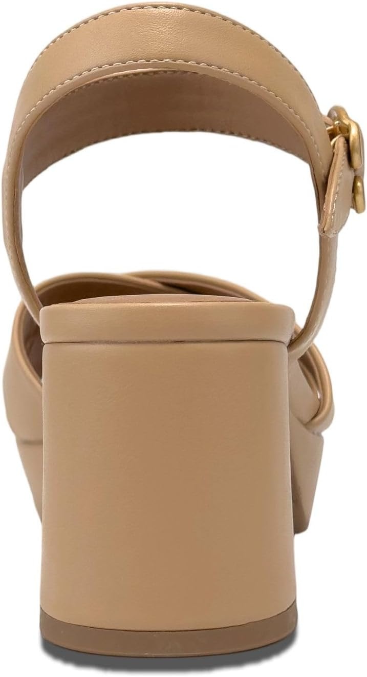 Aerosoles womens Charlye(Beige Bisque Faux Soft Leather)
