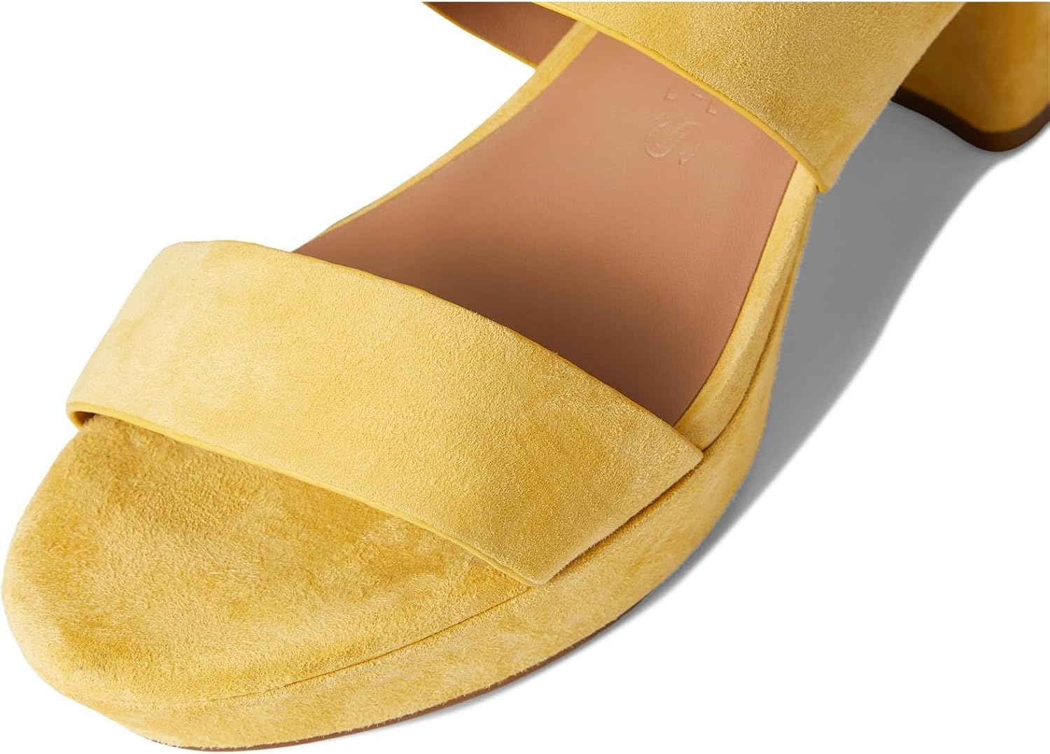Aerosoles Women’s Camera Platform Sandal(Yellow Freesia Suede)