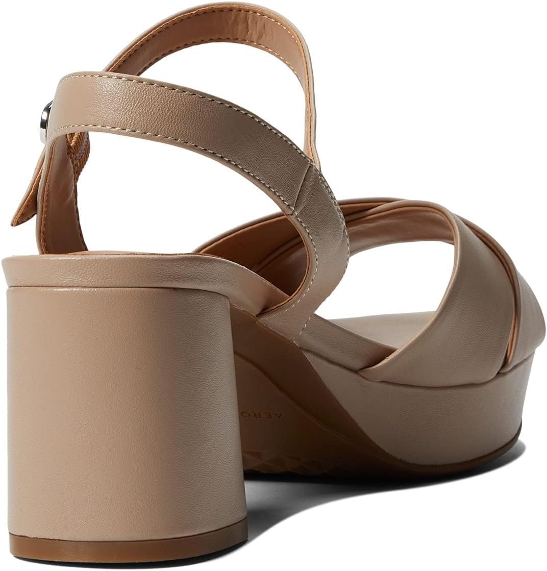 Aerosoles Women’s Cosmos Heeled Sandals(Brown)