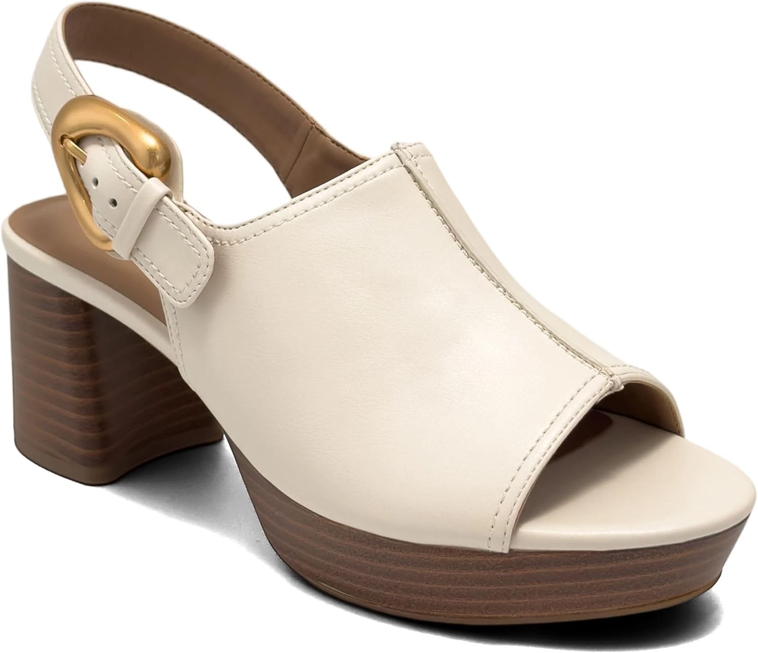 Aerosoles womens Chancey(Eggnog Faux Soft Leather)