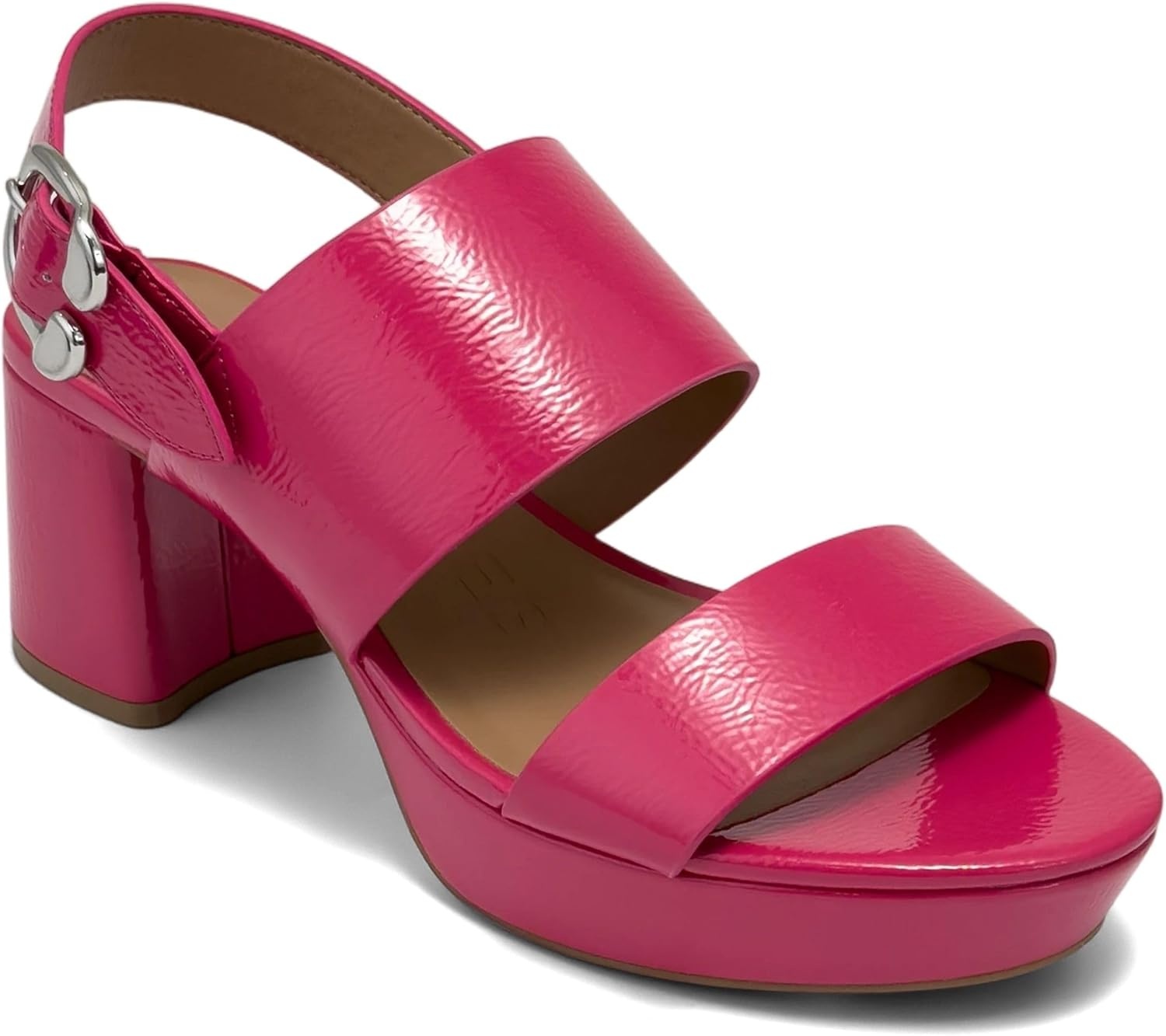 Aerosoles Women’s Camera Platform Sandal(Magenta)