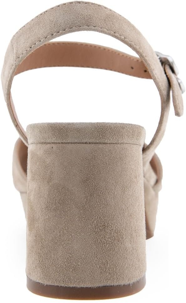 Aerosoles Women’s Cosmos Heeled Sandals(Trench Coat Suede)