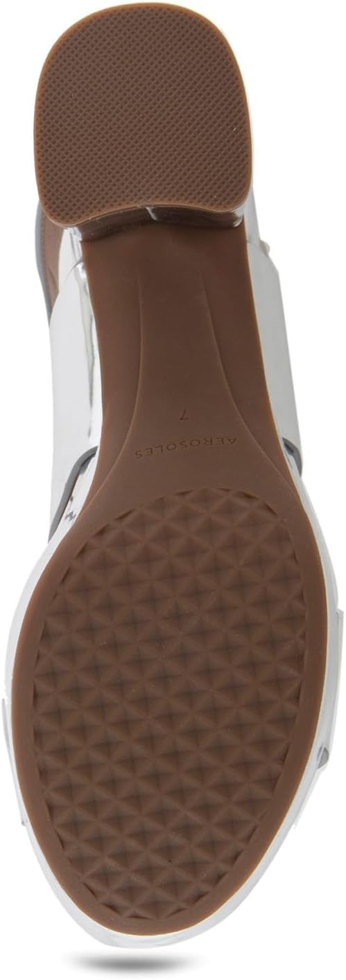 Aerosoles Women’s Camera Platform Sandal(Silver Metallic)