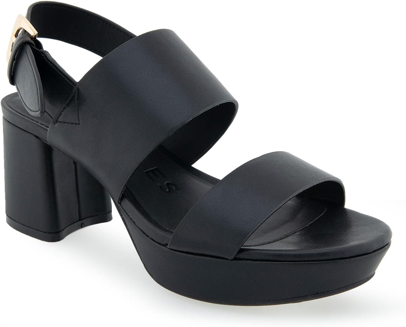 Aerosoles Women’s Camilia Platform Sandal(Black Pu)