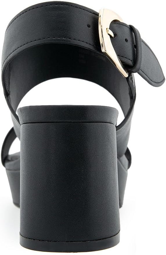 Aerosoles Women’s Camilia Platform Sandal(Black Pu)