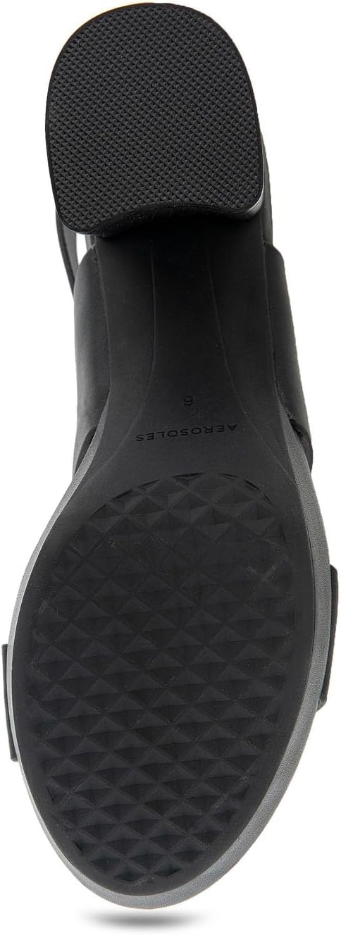 Aerosoles Women’s Camilia Platform Sandal(Black Pu)