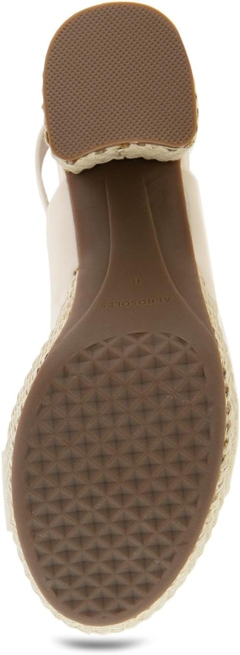 Aerosoles Women’s Camilia Platform Sandal(Eggnog Combo)