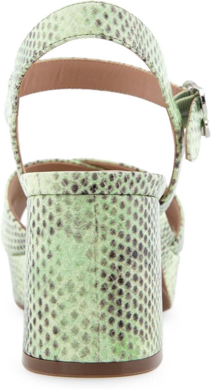 Aerosoles Women’s Cosmos Heeled Sandals(Gleam Snake Print Leather)