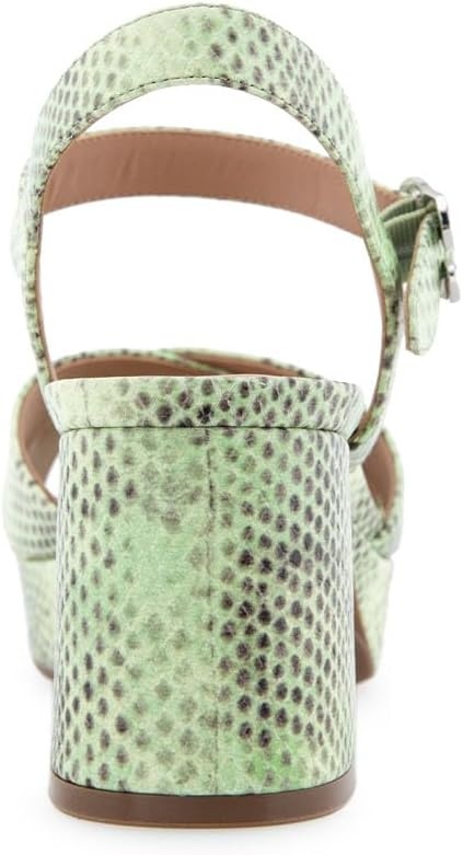 Aerosoles Women’s Cosmos Heeled Sandals(Gleam Snake Print Leather)