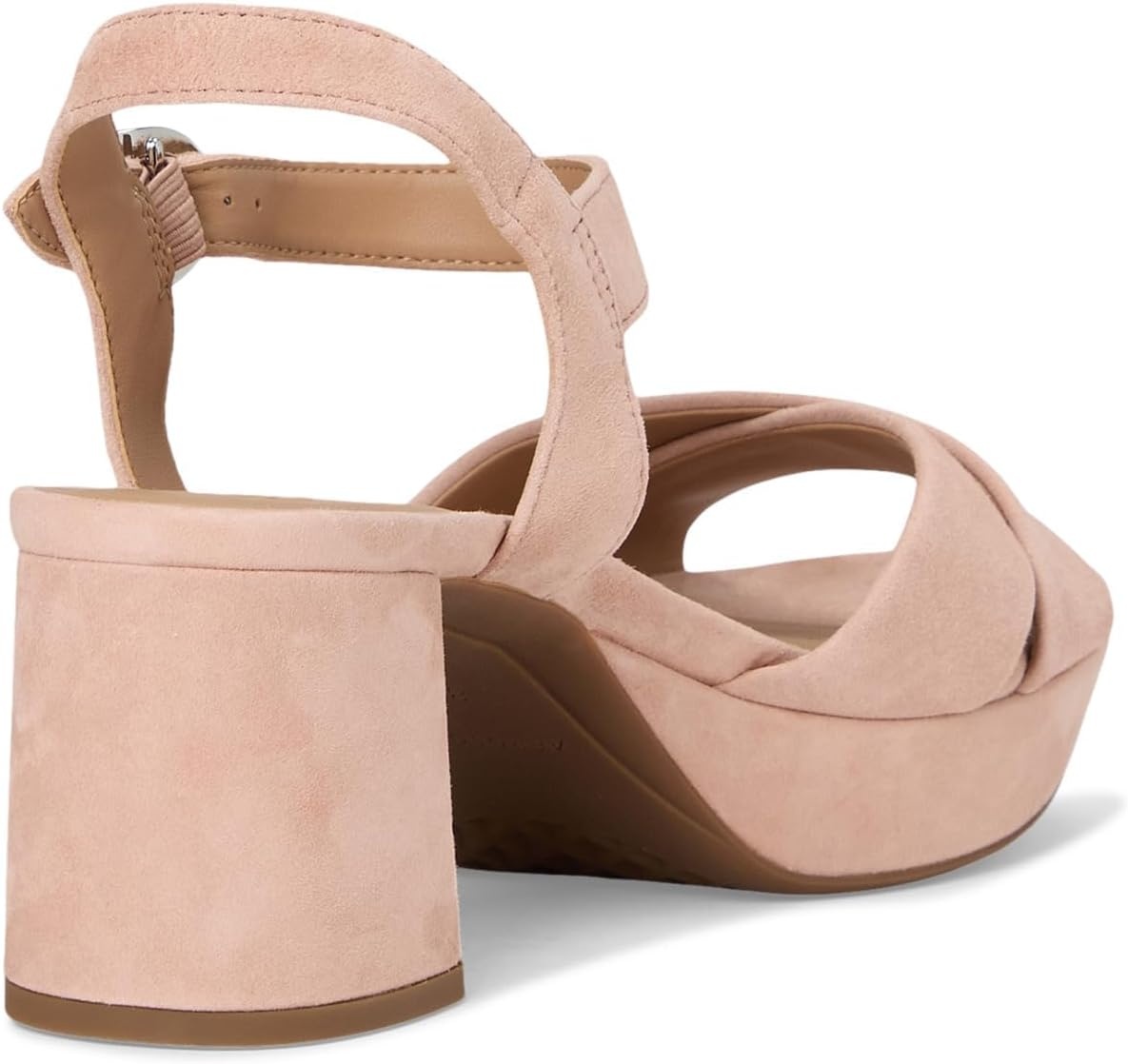 Aerosoles Women’s Cosmos Heeled Sandals(Blush Suede)