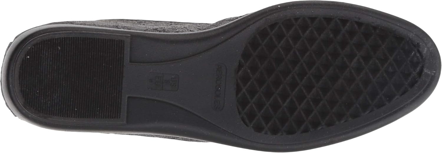 Aerosoles Women’s Betunia Slip-On Loafer with Memory Foam Footbed(Silver Multi)