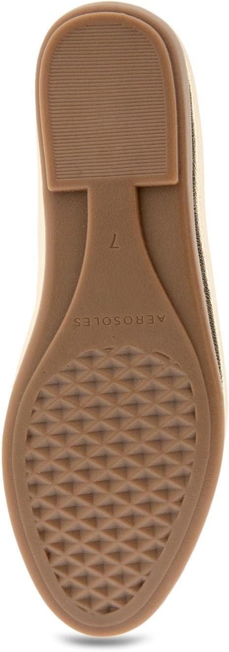 Aerosoles Women’s Homebet Flats(Gold Metallic)